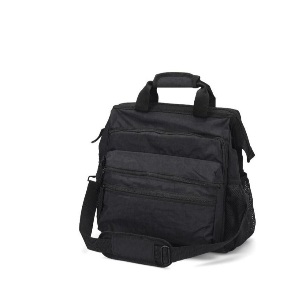 NURSE MATES nurse nursing doctor bag multi-pocket womens medical bag - Black